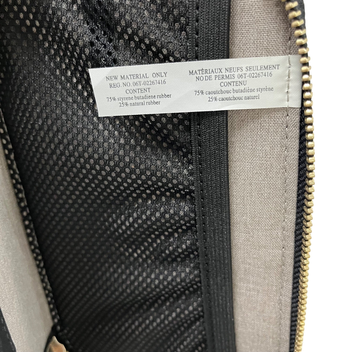 Welden Unisex Black Geometric Quilted Travel Pouch With Divider Compartments & Mesh Pocket