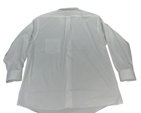 Eagle Shirtmakers Mens White Regular Fit Dress Shirt Size XL (17.5 32-33)