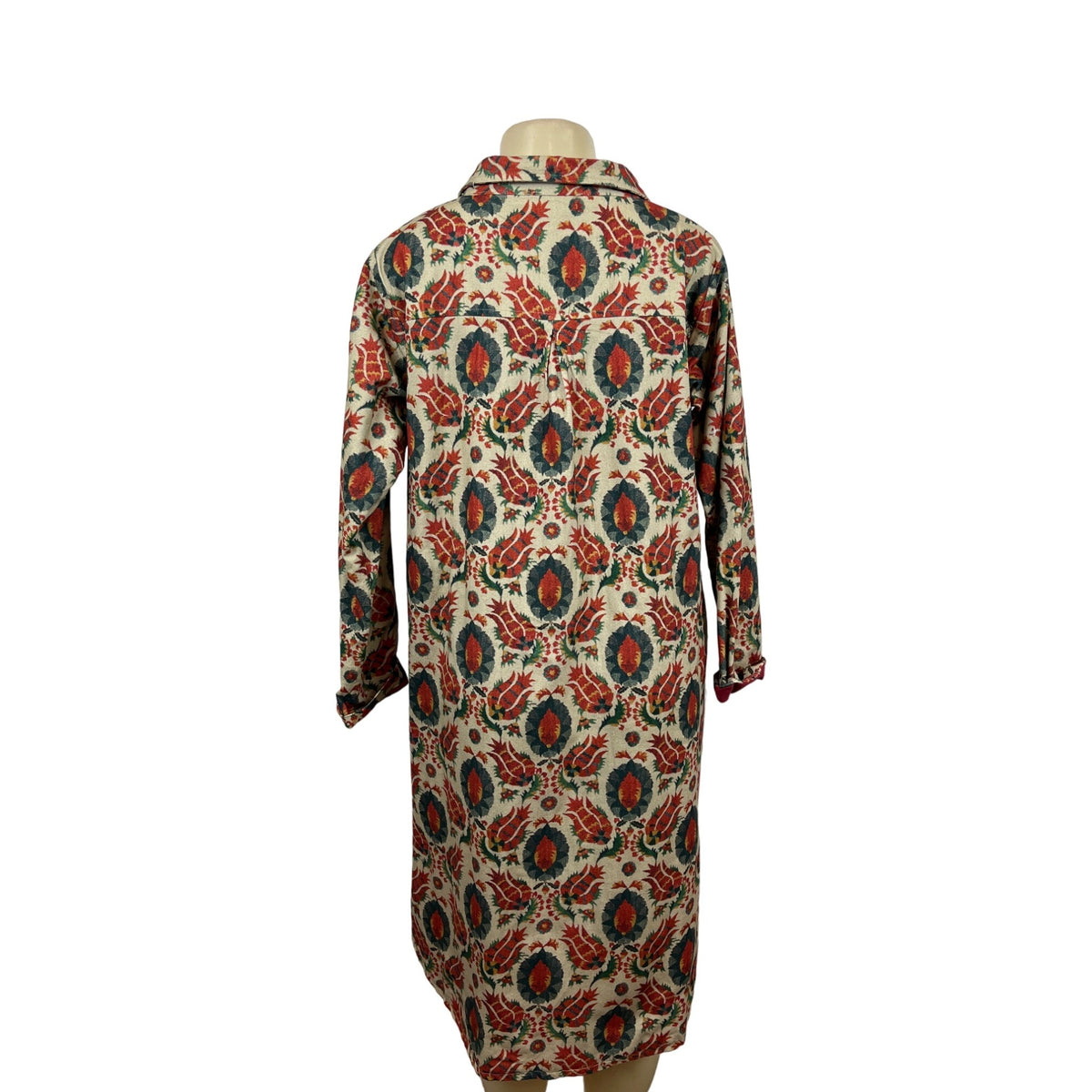 Ipekci Women's Paisley Pattern Long Sleeve Dress Size 3
