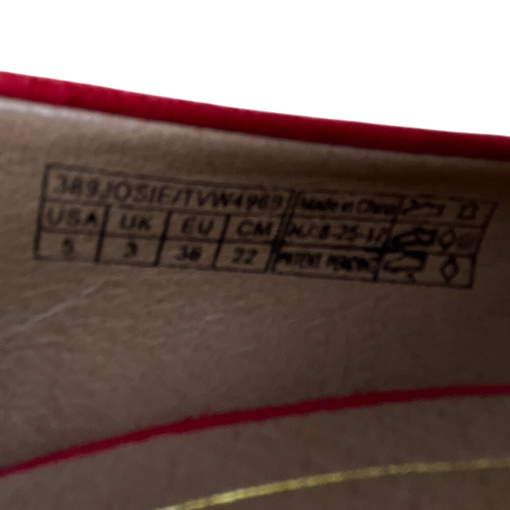 Vionic Red Suede Josie Orthotic Kitten Heel Pointed Toe Pumps Size 5