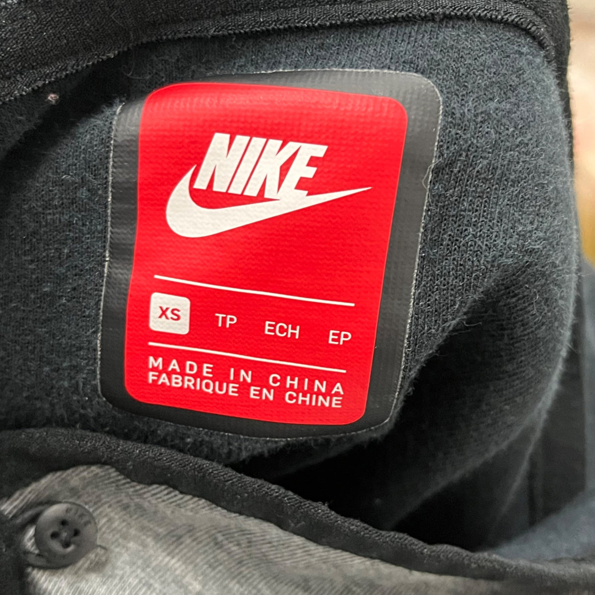 Nike Womens Gray Fleece Full-Zip Hooded Jacket XS Lightweight Stylish Design