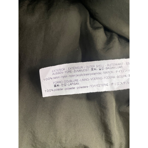 Zara Trafaluc Womens Green Puffer Hooded Vest Lightweight Quilted Outdoor Size M