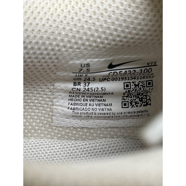 Nike Air Max Womens White Black Pink Mesh Athletic Sneakers 7.5 USA