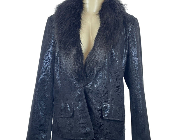 Chico’s Women's Black Blazer Size 2 (EUR 34)