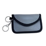 High Road Grey & Black RFID Blocking Pouch With Key chain Card Holder Sz S