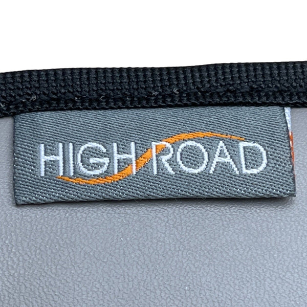 High Road Grey & Black RFID Blocking Pouch With Key chain Card Holder Sz S