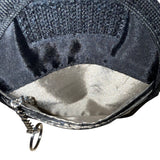 High Road Grey & Black RFID Blocking Pouch With Key chain Card Holder Sz S