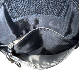 High Road Grey & Black RFID Blocking Pouch With Key chain Card Holder Sz S