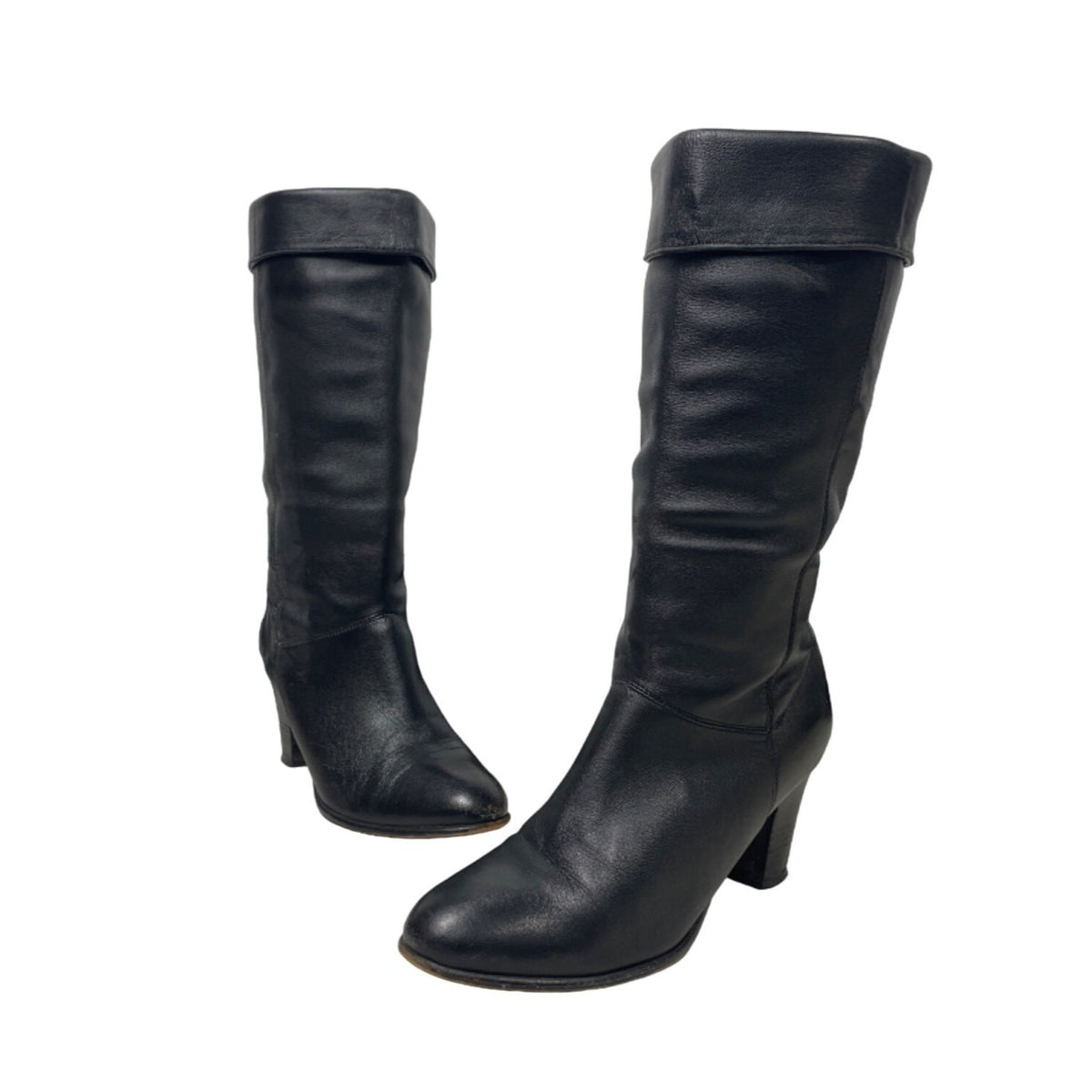 Banana Republic Women’s High Calf Heeled Boots Sz 8.5