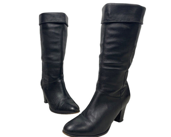 Banana Republic Women’s High Calf Heeled Boots Sz 8.5