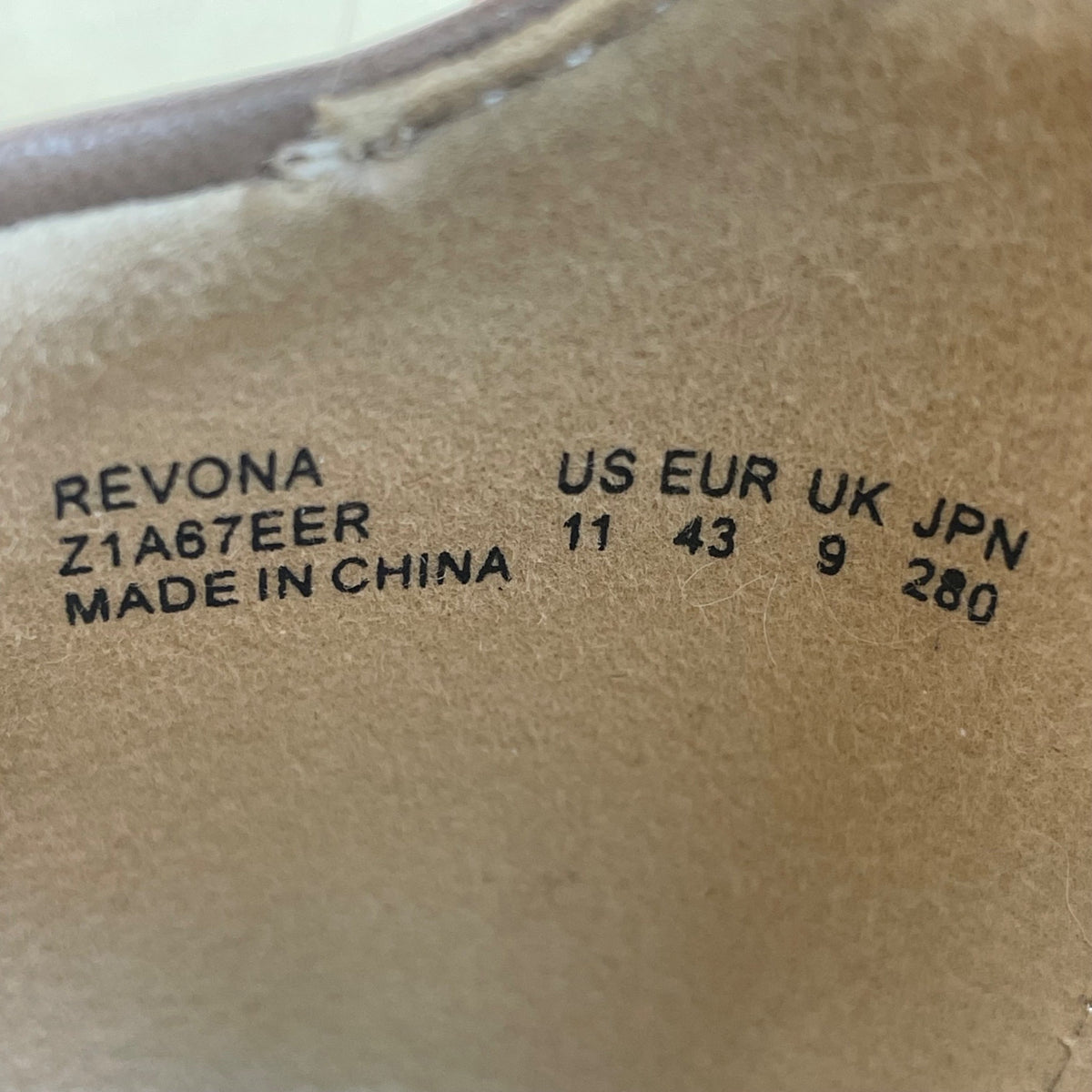 Dreampairs Women’s Brown Faux Leather Ankle Strap Round Toe Flat Shoes Size 11