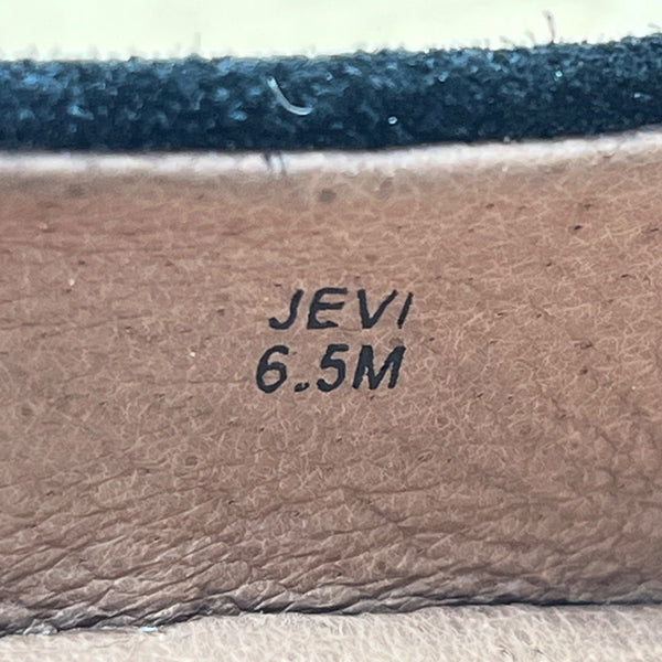 Donald J Pliner Women’s Black Kid Suede Jevi-KS Block Heel Pumps Size 6.5M