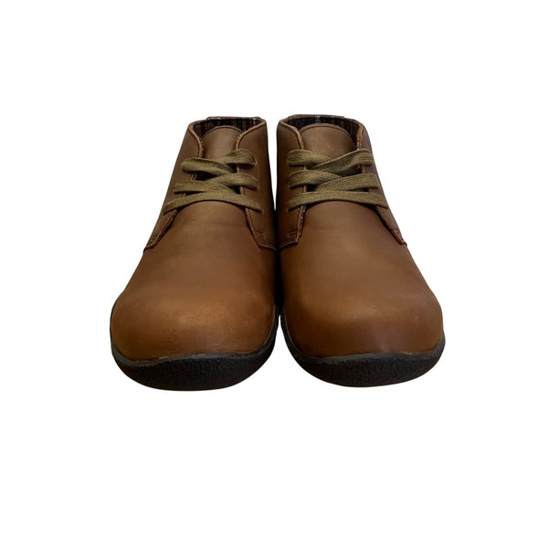 Kuru Women’s Brown Leather High-Top Aalto Chukka Ankle Boots Size US 9