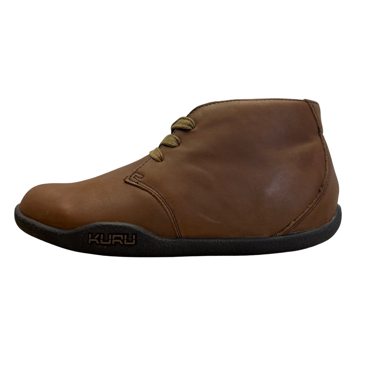 Kuru Women’s Brown Leather High-Top Aalto Chukka Ankle Boots Size US 9