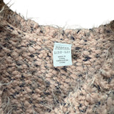 Harper Canyon Girls Beige Knit Pullover Sweater Size L 10-12 Cozy Fuzzy Long Sleeve