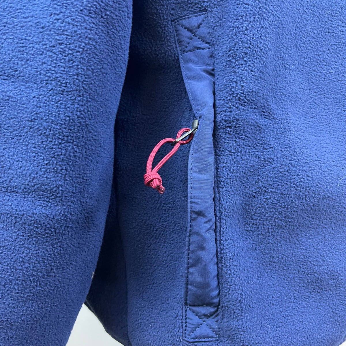 Patagonia Mens Navy Blue Fleece Full-Zip Jacket Polartec Trim-Fit Sz L
