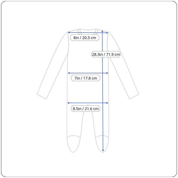 Handmade Baby Knitted White Romper w/ Footies Embroidered Floral Accents 0-3 M