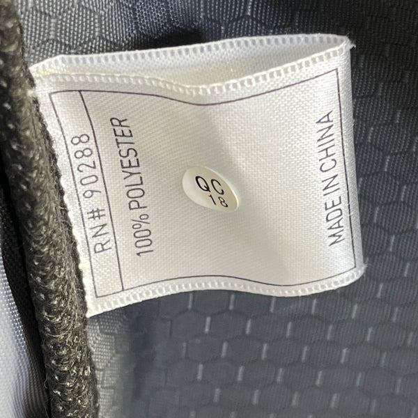 Adidas Gray & Black Signature Logo & Crossbody Strap Defender Duffel Bag Size L