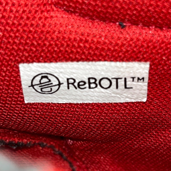 Timberland Men’s Black/Red Nubuck With Plaid Collar High-Top Sneakers Size 9