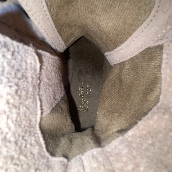 Seychelles Women’s Irresitible Off White Leather Side Zip Up Ankle Boots Sz 7.5