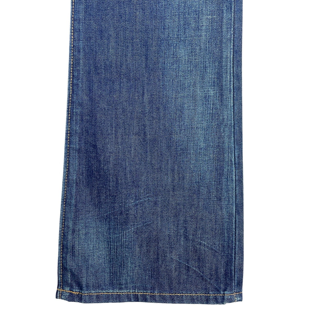 1969 Authentic Blue Denim Men's Ultra Low Rise  Boot Cut Jeans Sz 2 New