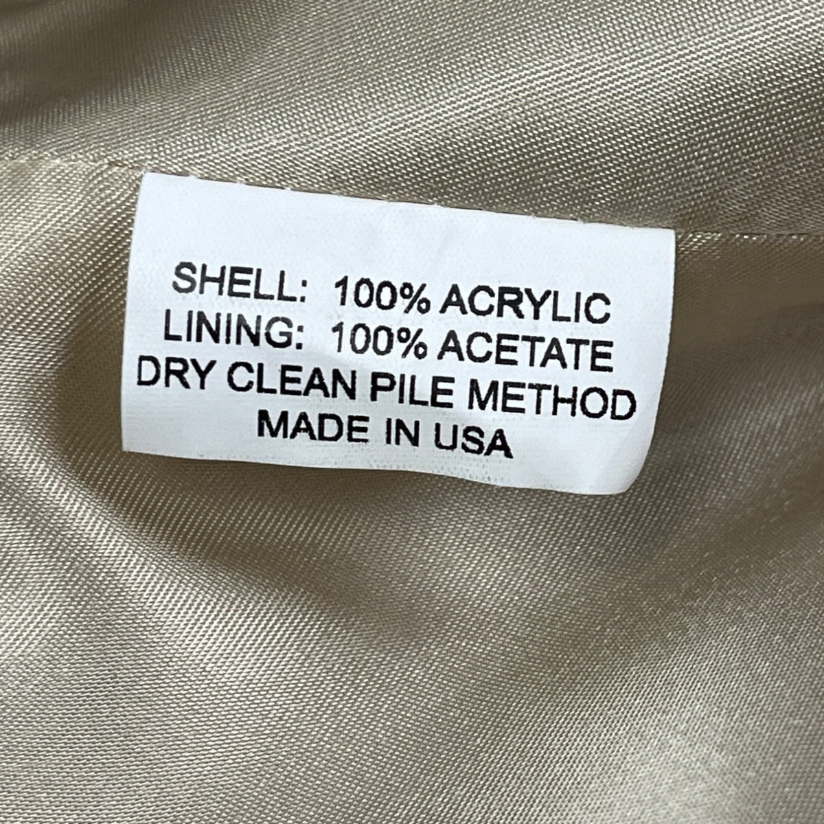 Fabulous Furs Women’s Faux Fur Vest Brown White Longline Acrylic Size XL