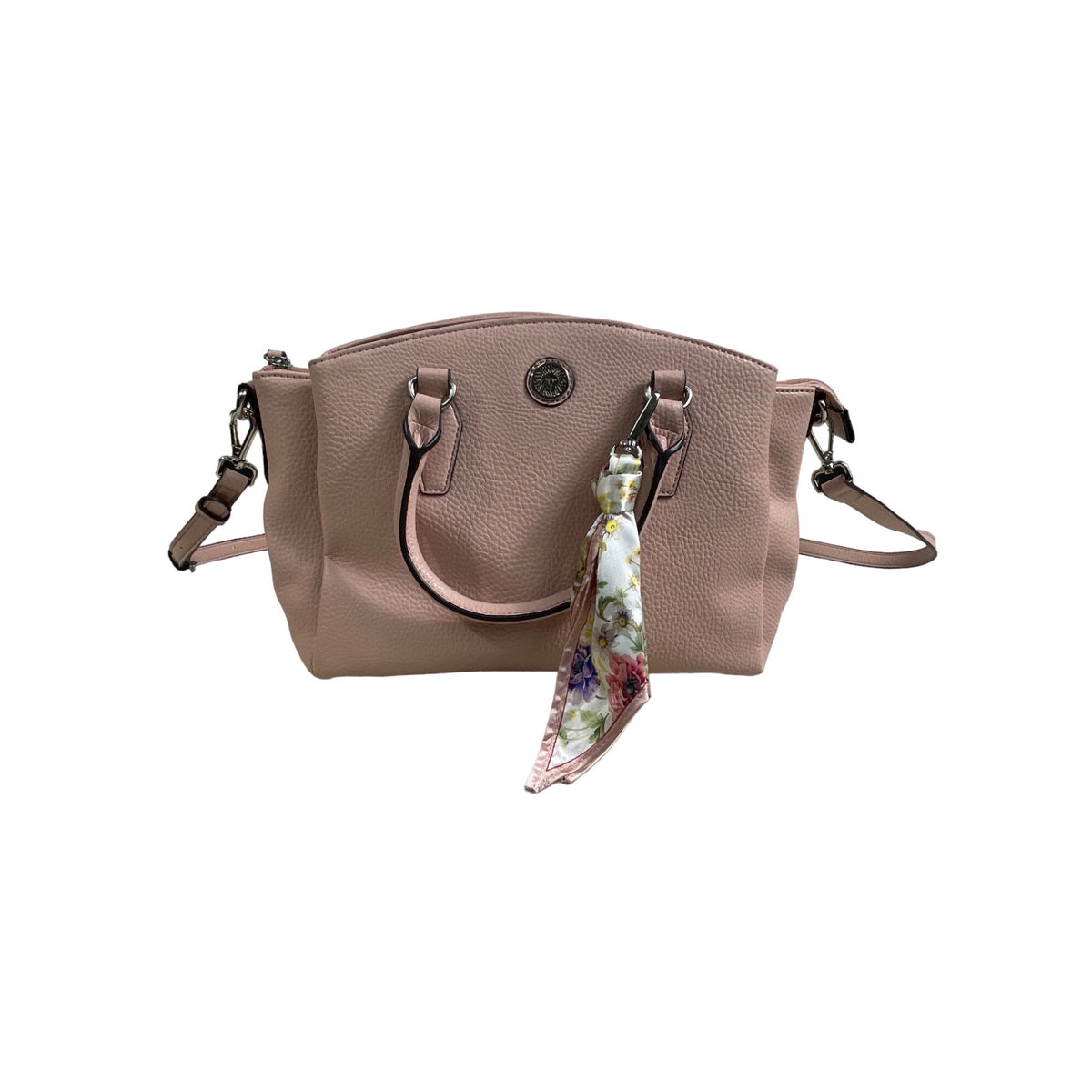 Anne Klein Women Pink Adjustable Shoulder Strap Bag Sz M