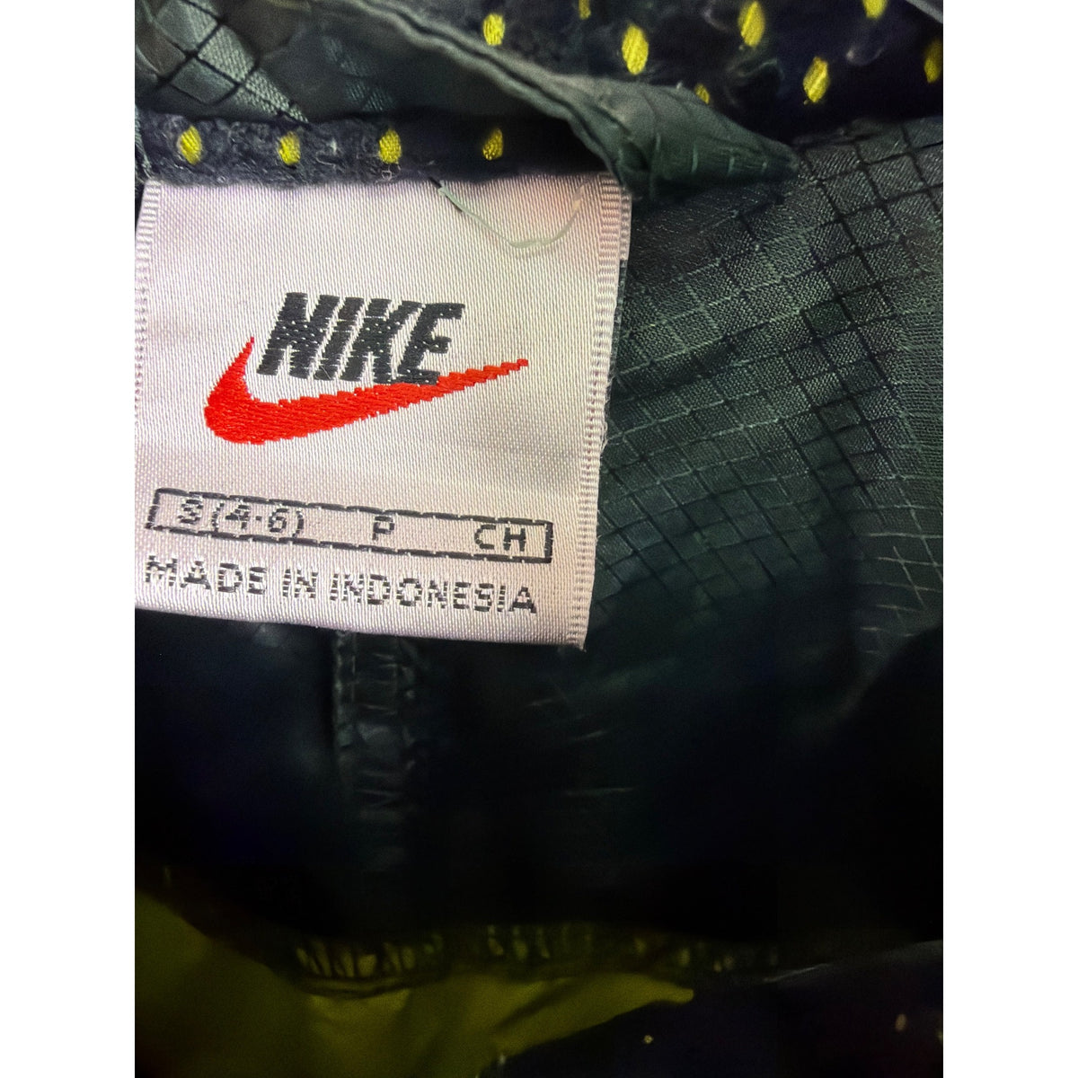 Nike Mens Black & Yellow Nylon Windbreaker Jacket Size Small Outdoor Reflective Nike Mens Black & Yellow Nylon Windbreaker Jacket Size Small Outdoor Reflective