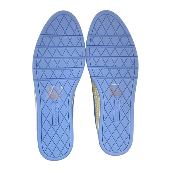 Donald J Pliner Sky Blue Perforated Nubuc Maite Fb Slip-On Sneakers Sz- 10M- New