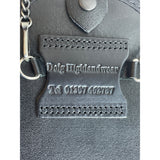 Scottish Sporran Bag With Celtic Knot Design Real Fur Chain Strap