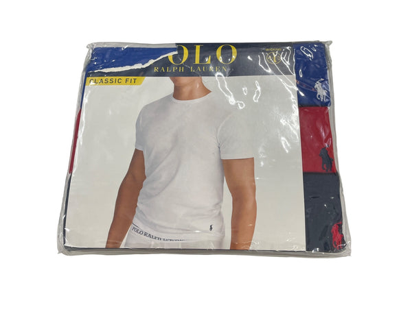 Polo Ralph Lauren Men’s Classic Fit T-Shirts 3-Pack Cotton Crewneck M