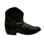 Steve Madden Men’s Brown Leather Western Cowboy Ankle Top Autry Boots Size 10