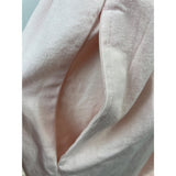 Vintage Talbots Pink Button-Down Short Sleeve Midi Dress With Pockets Sz 4P