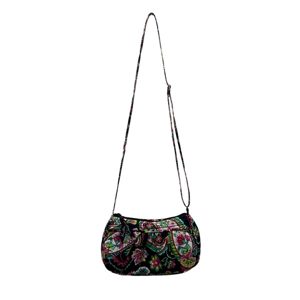 Vera Bradley Women’s Multicolor Quilted Floral Paisley Frannie Crossbody Bag