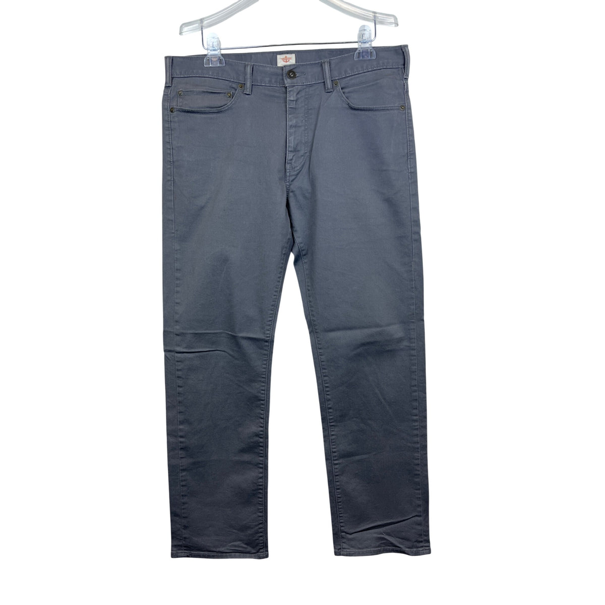 Dockers Mens Gray Cotton Blend Slim Fit Casual Pants Size 34
