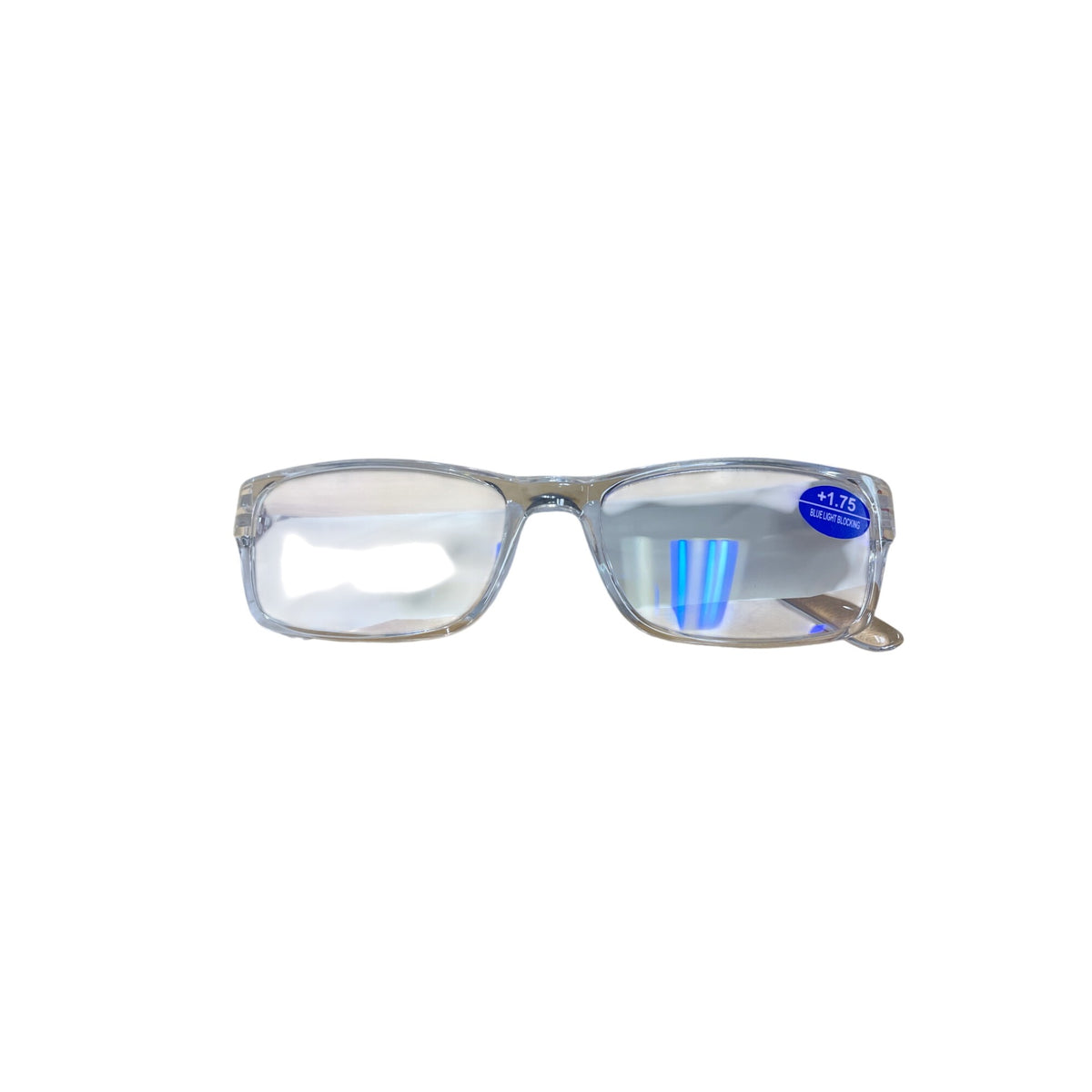 Since In 1970 Unisex Tortoise/Clear/Black Blue Light Readers +1.75 Lightweight Glasses