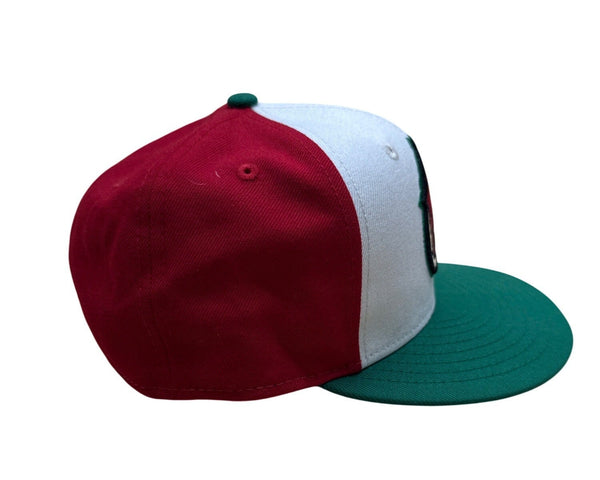 Fresno Grizzlies MiLB Taco Theme Night 59Fifty New Era Red/White/Green Sz 7 1/4
