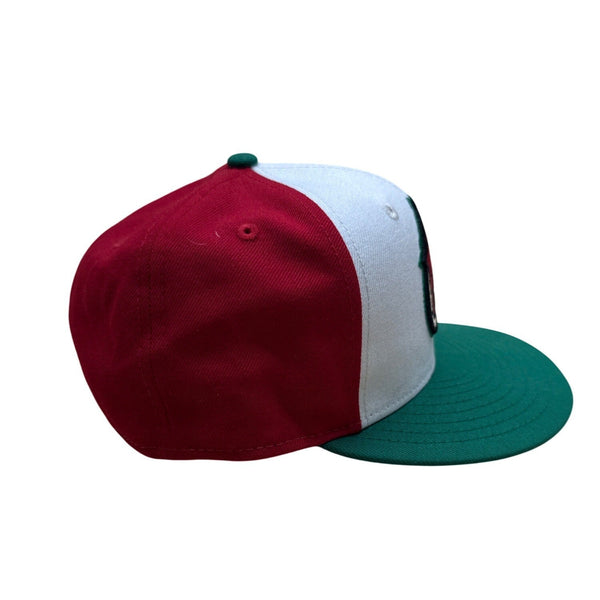 Fresno Grizzlies MiLB Taco Theme Night 59Fifty New Era Red/White/Green Sz 7 1/4