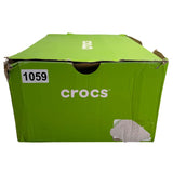 Crocs Women’s Black Elastic Side Panels Waterproof Chelsea Rain Boots Size W9