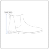 Crocs Women’s Black Elastic Side Panels Waterproof Chelsea Rain Boots Size W9