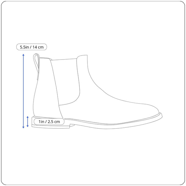 Crocs Women’s Black Elastic Side Panels Waterproof Chelsea Rain Boots Size W9