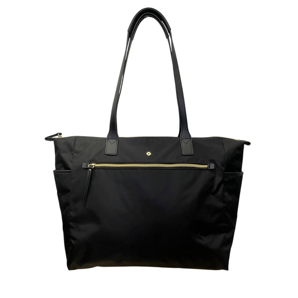 Samsonite Women’s Black Nylon With Zippered Pockets Spacious Design Tote Bag