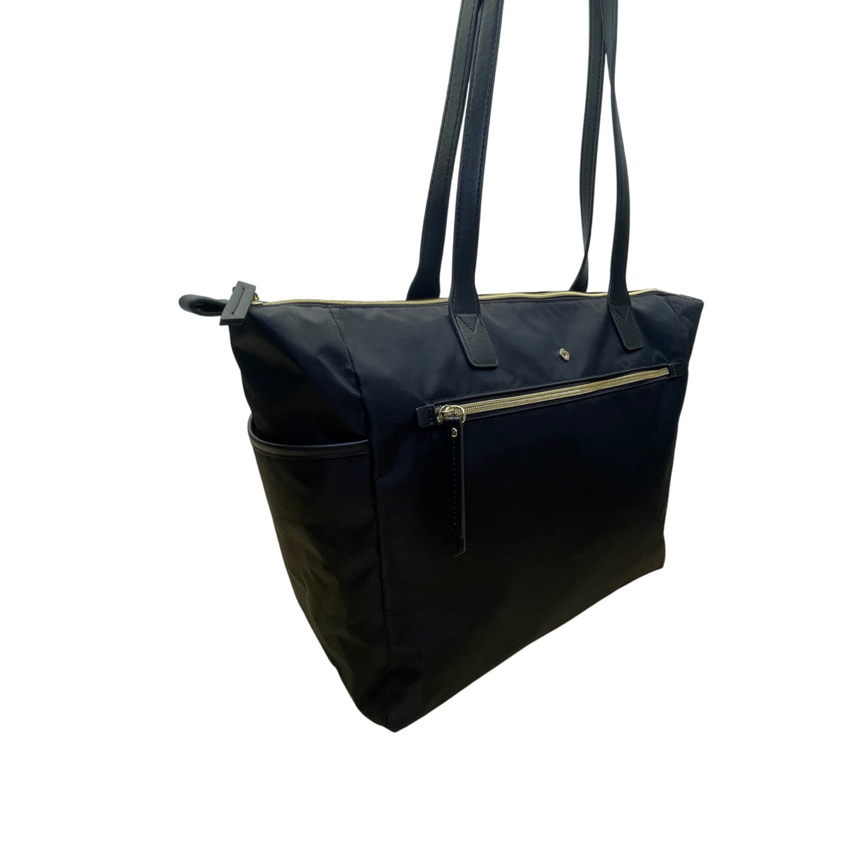 Samsonite Women’s Black Nylon With Zippered Pockets Spacious Design Tote Bag