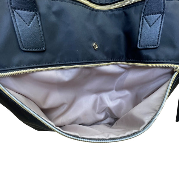 Samsonite Women’s Black Nylon With Zippered Pockets Spacious Design Tote Bag
