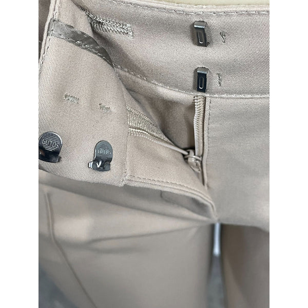 Akris Punto Womens Beige Ankle Pants Size 8 Cotton Nylon Blend New