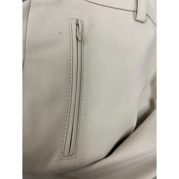 Akris Punto Womens Beige Ankle Pants Size 8 Cotton Nylon Blend New