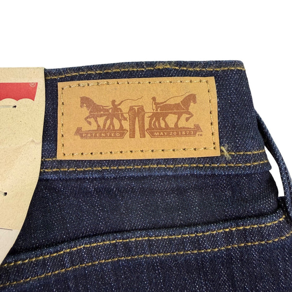 Levis Womens Dark Wash Denim Bootcut Jeans Mid Rise Slimming Size 10 Medium Fit