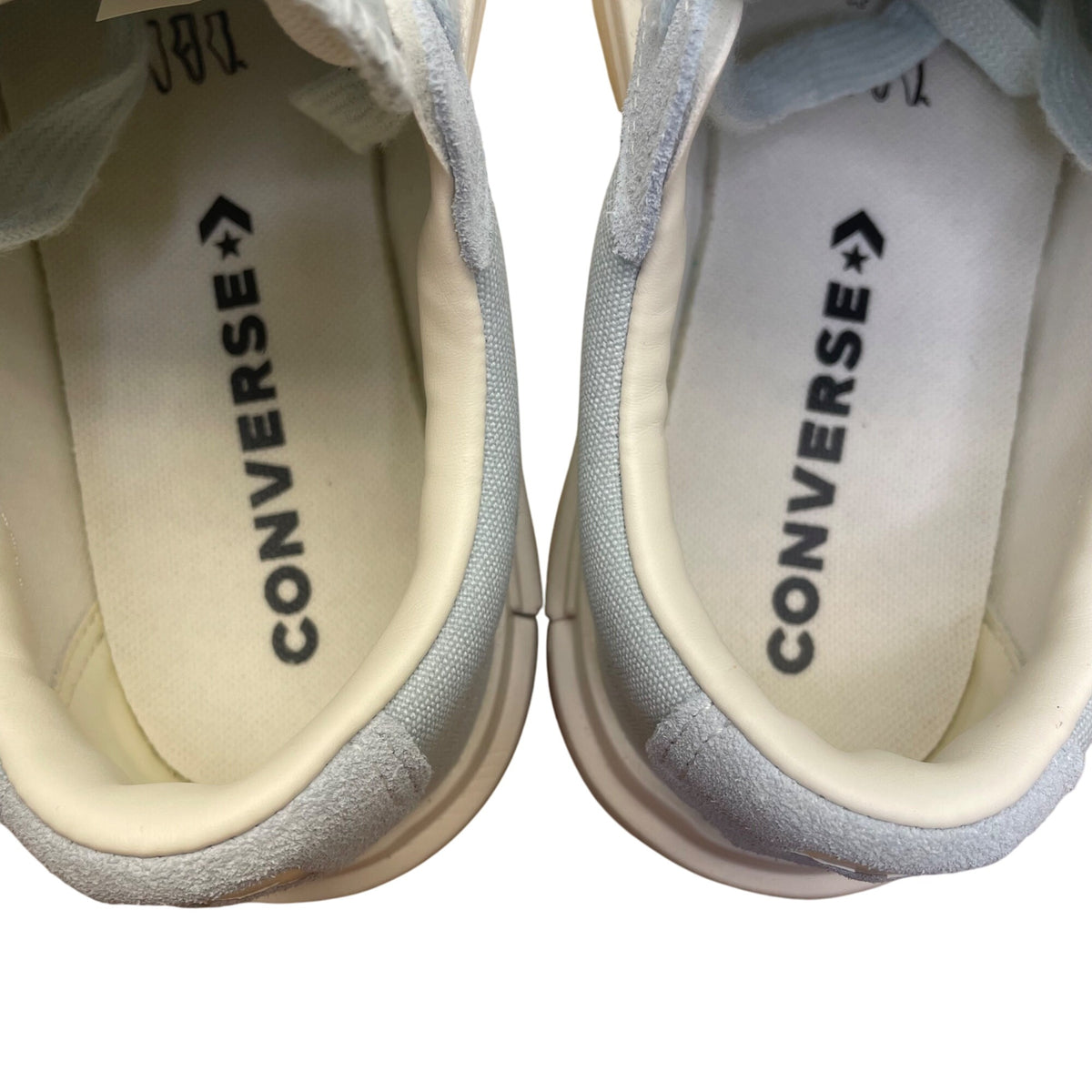 Converse Unisex Light Blue Canvas All Star Platform Sneakers Shoes Size 8