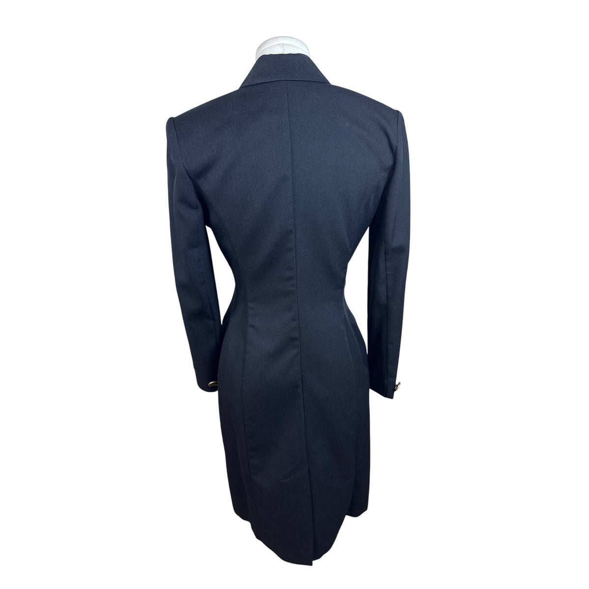 Geoffrey Craig Double Breasted Women's Black Blazer Dress Size 2P