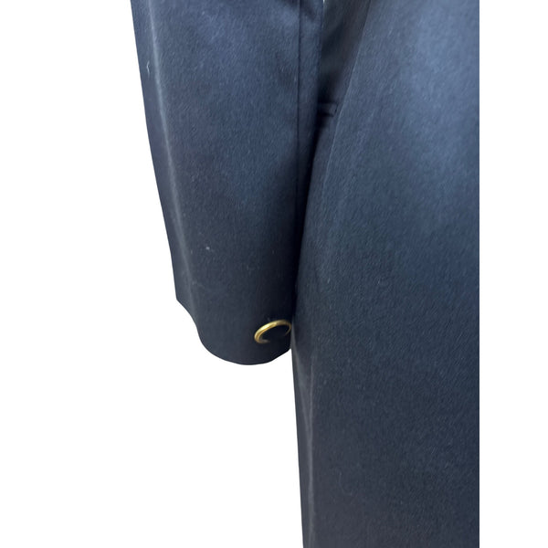 Geoffrey Craig Double Breasted Women's Black Blazer Dress Size 2P